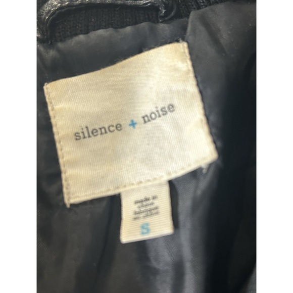 Jacket Women's Y2k Faux Cropped Fitted Size Small - Picture 4 of 9